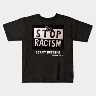 George Floyd anti racism T-Shirt Kids T-Shirt